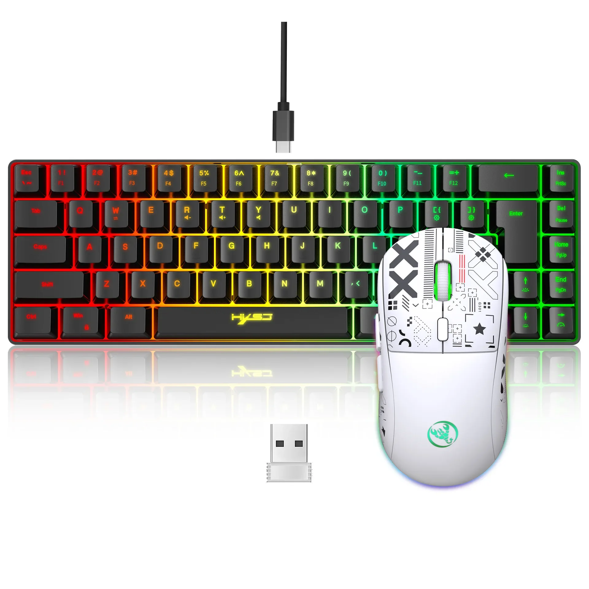 Variant: BW-keyboard and mous