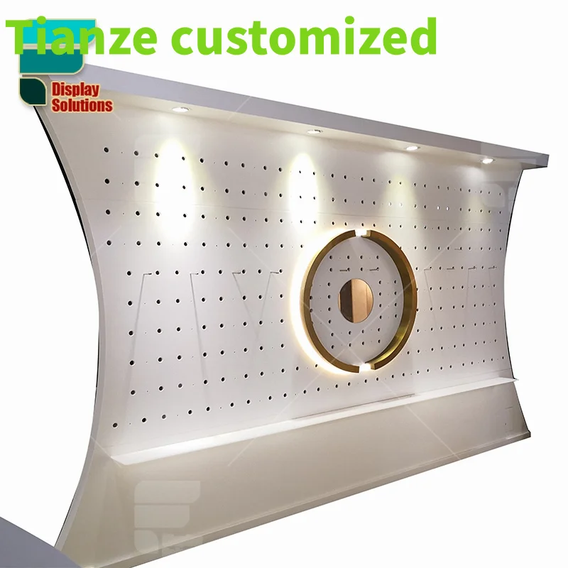 

Customized-Custom Optical Shop Interior Decoration with Furniture Eyewear Display Showcase Glasses Display Rack