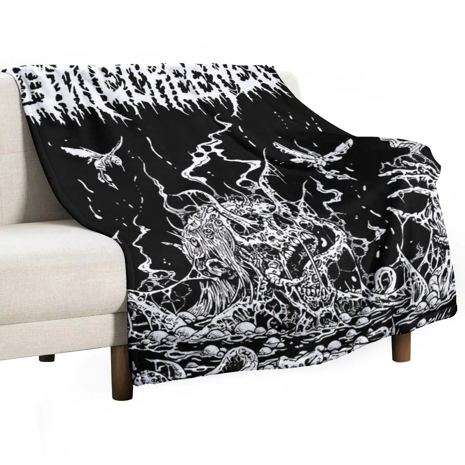 Gatecreeper From The Ashes Throw Blanket funny gift for sofa Tourist Blankets