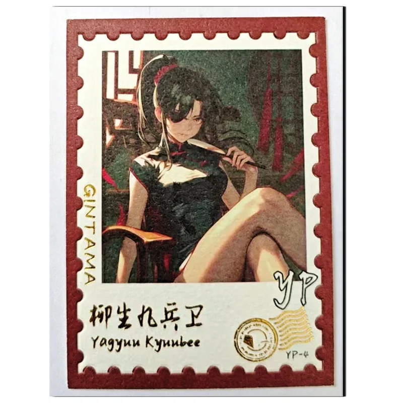 Tarjeta de Anime Sakata Gintoki YP PR LR, Ikumatsu Kagura Matsudaira Kuroko Kijima Matako, colección de juguetes para niño, regalo de cumpleaños y Navidad