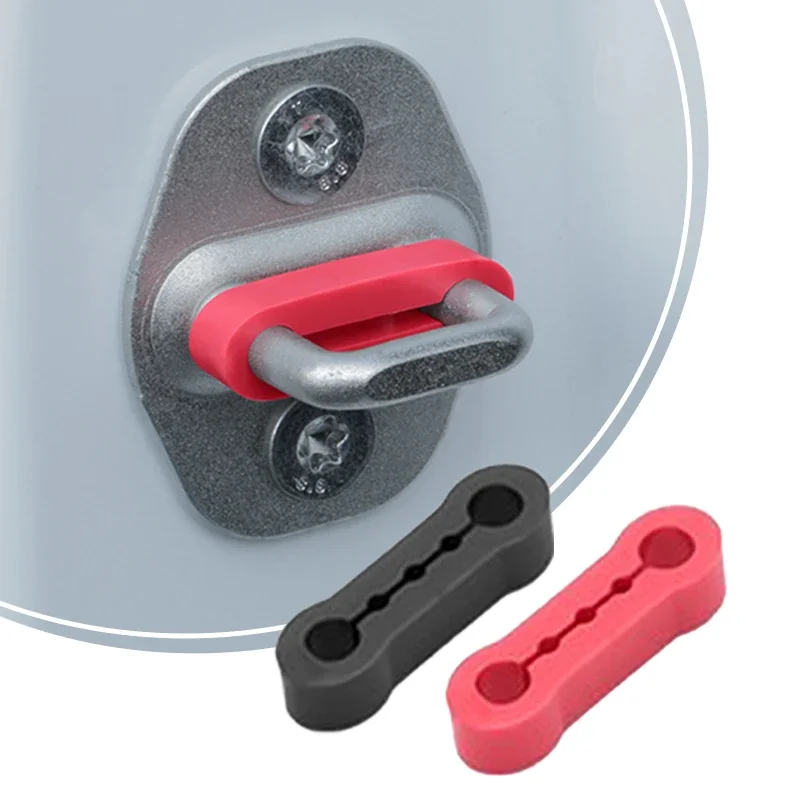 4 Stück Universelle Autotür-Stoßdämpfer Pufferpolster Anti-Kollisions- und Anti-Vibrations-Schalldämpfungskissen für Autos