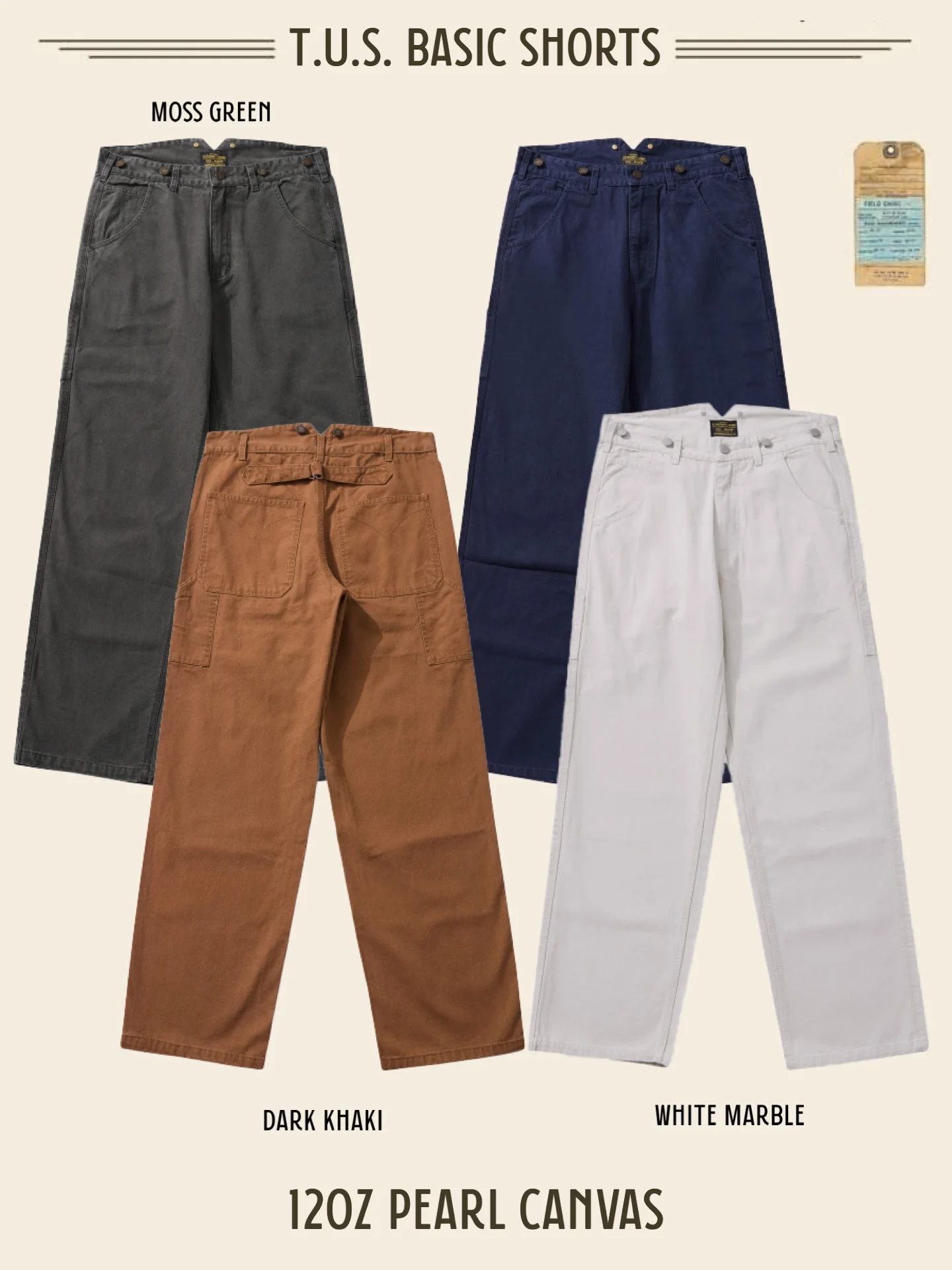 

Ретро-американские рабочие брюки из канваса, цвета Парижский синий, прямые, хлопковые, молодежные, повседневные, винтажные