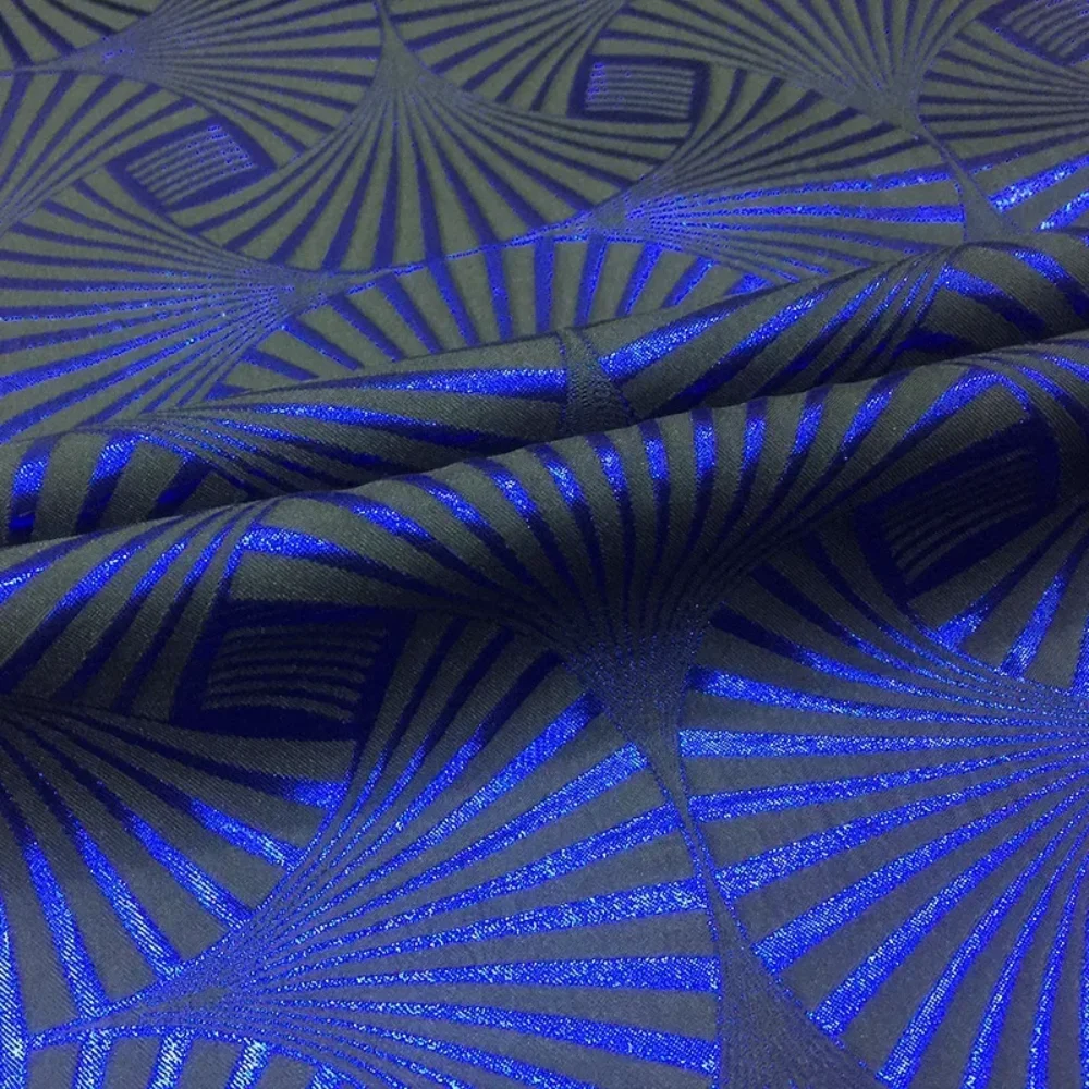Jacquard Fabric Solid Color Leaf Dark Pattern Spring Autumn Suit Dress Cheongsam Hanfu Custom Fabrics Cloth Per Meter