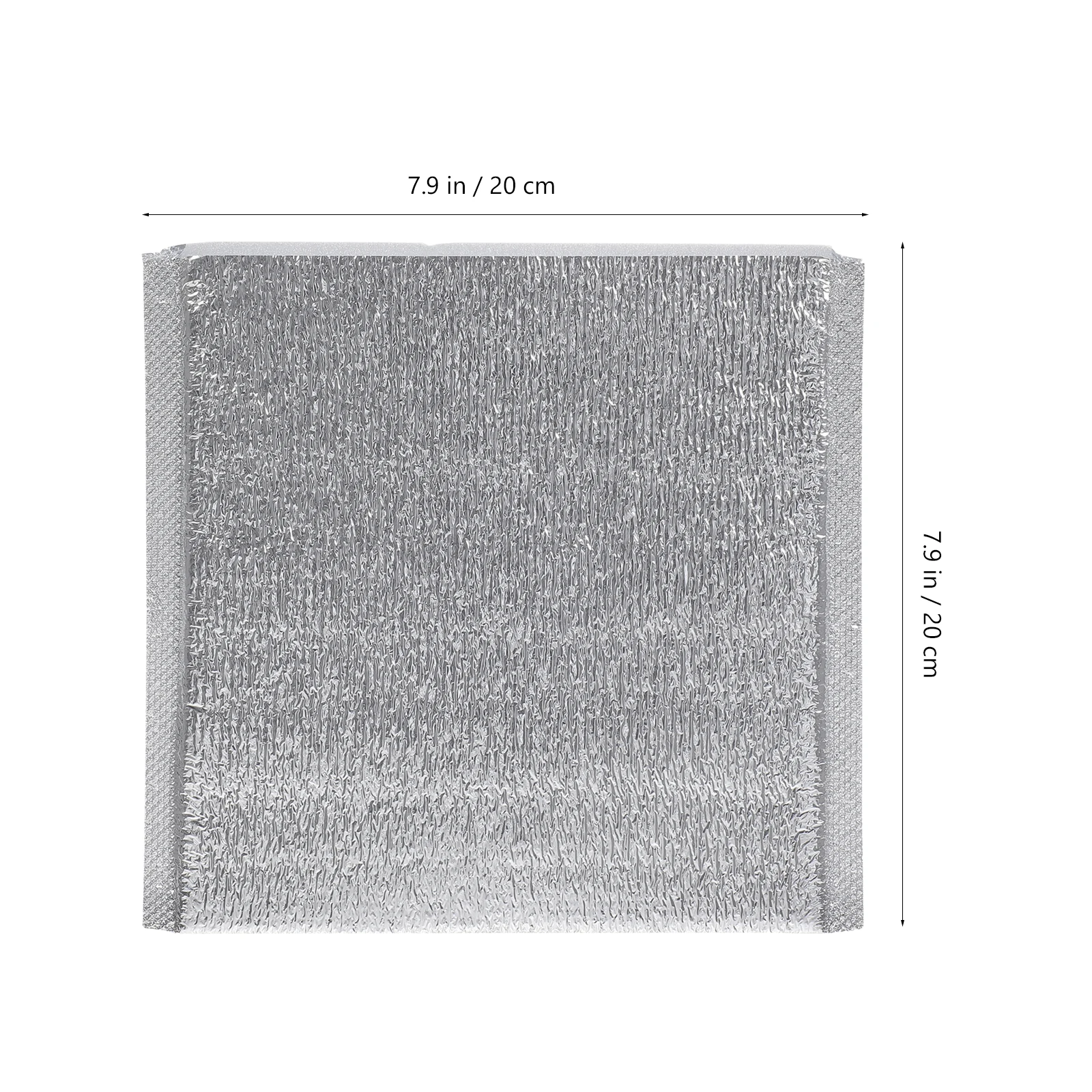 

50pcs Aluminum Foil Insulation Thick Eco-Friendly Thermal Pouch for Picnic Travel Lunch Cold Storage Food Preservation