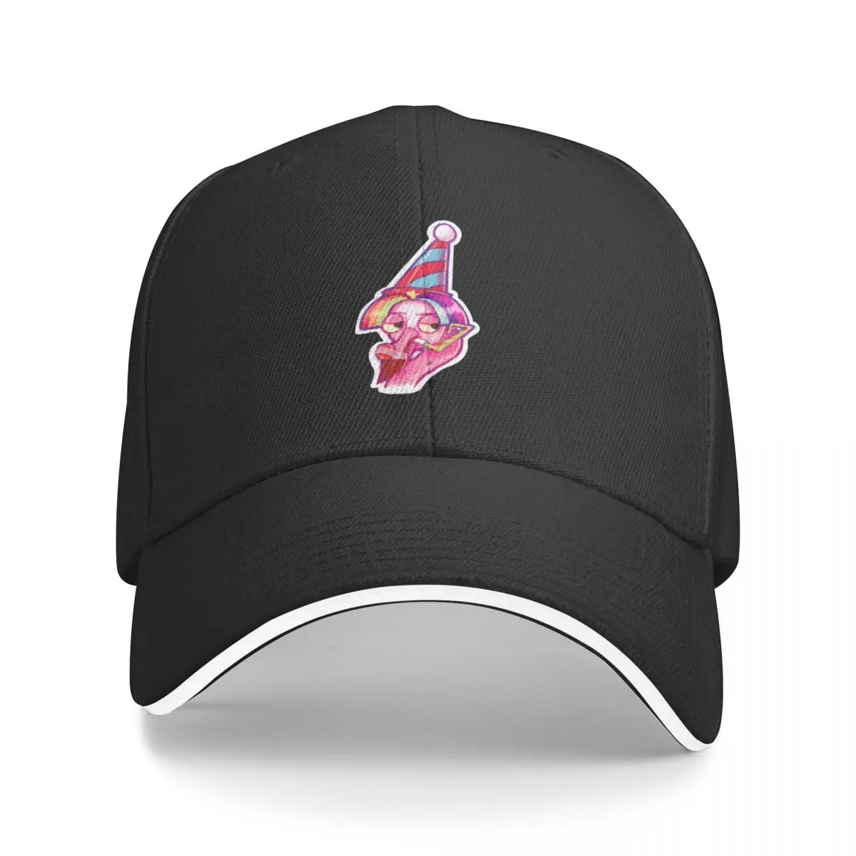 

YUNG FIERRO – Malcontent Flamingo Clown Baseball Cap custom Hat dad hat Wild Ball Hat Baseball For Men Women's