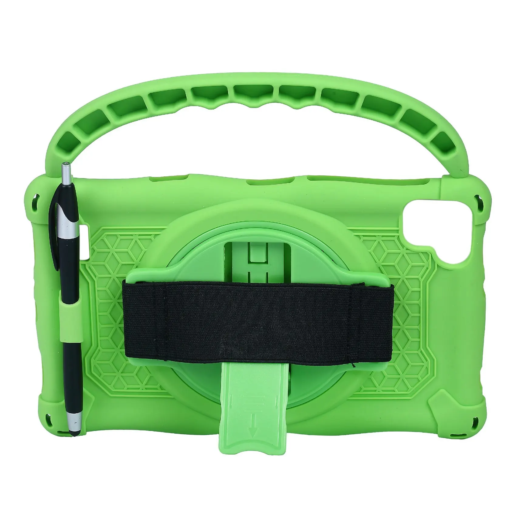 Capa de Silicone Anti-Drop para Tablet, Suporte com Alça, Teclast P80 P80X P80H, 8"