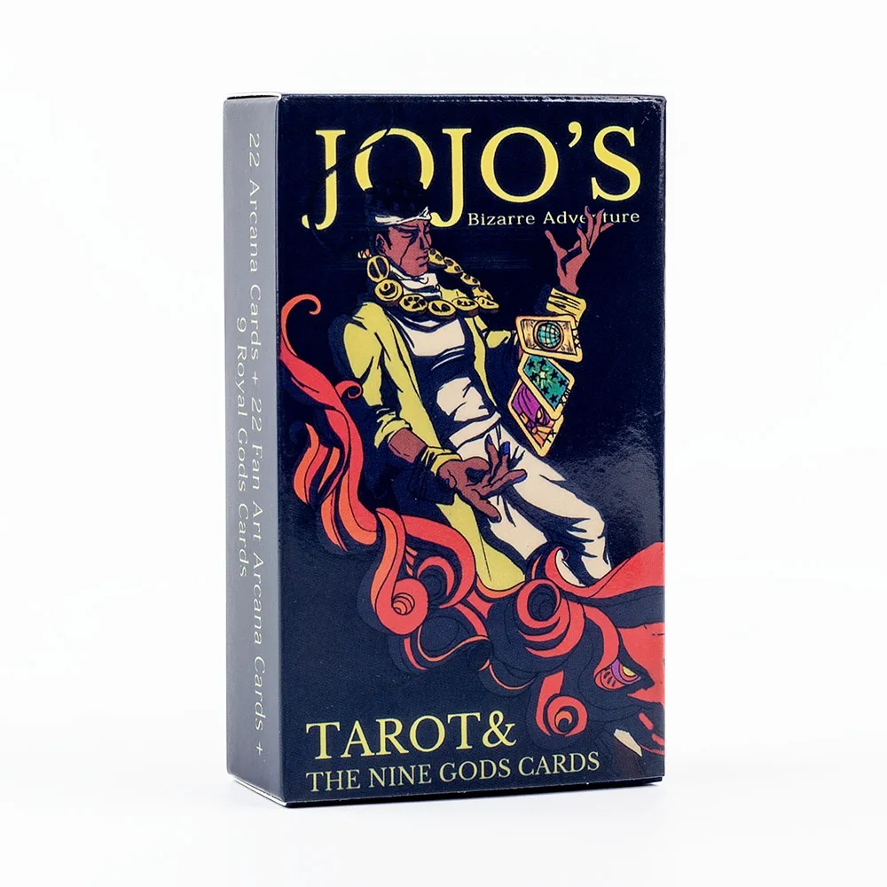 JoJo's Bizarre Adventure TAROT & The Nine Gods Cards 84Pcs Divination Edition Deck Board Playing Games 10.3*6cm TK116K