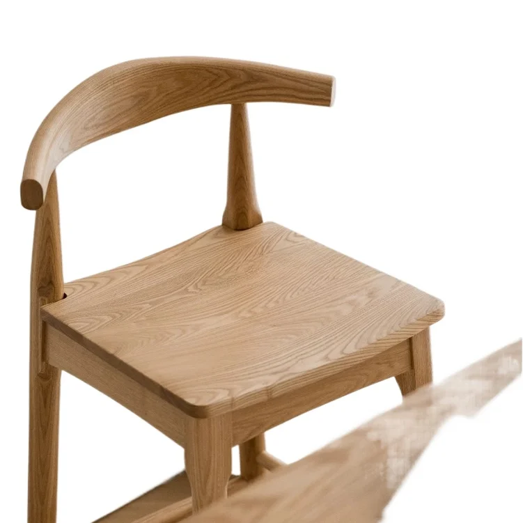 

'wholesale height customized modern industrial dining kitchen cafe chairs backrest restaurant wooden bar solid wood stool