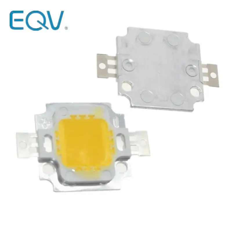 10PCS 10W LED 10W warm white 800-900LM LED Bulb IC SMD Lamp Light Daylight white High Power LED 3000K-3200K