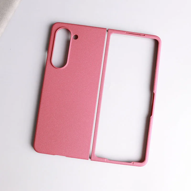 Slim Sandstone Hard Shell Back Cover Case For Samsung Galaxy Z fold Special,Z fold 7 6,5,4,3 Anti Fingerprint Matte case