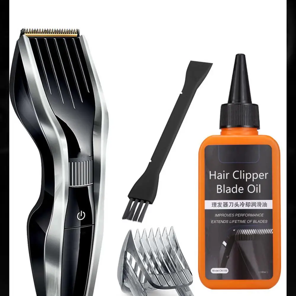 Haarschneider-Klingenöl, 60/100 ml, elektrischer Haarschneider, Rasierer, Wartungsöl, Schmiermittel, verhindert Rosten, Nähen, Friseursalon, Clipper-Öl – Detail 3