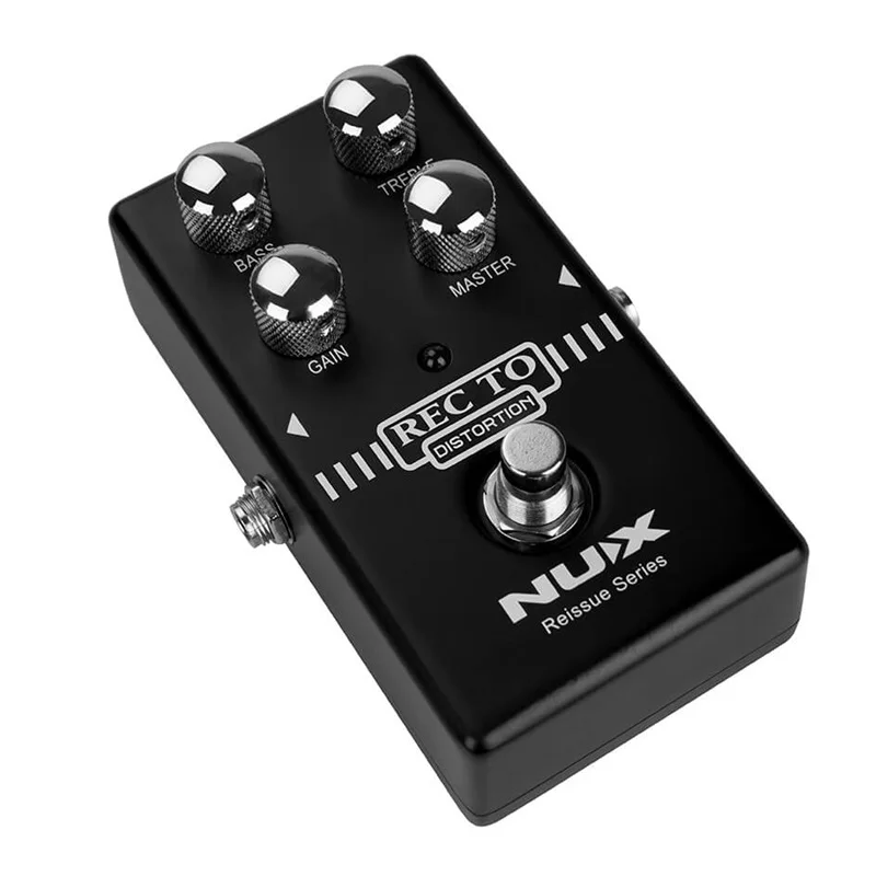 NUX REC TO Distortion - Heavy Metal & Hard Rock Guitar Pedal with Bass/Treble Controls view 3