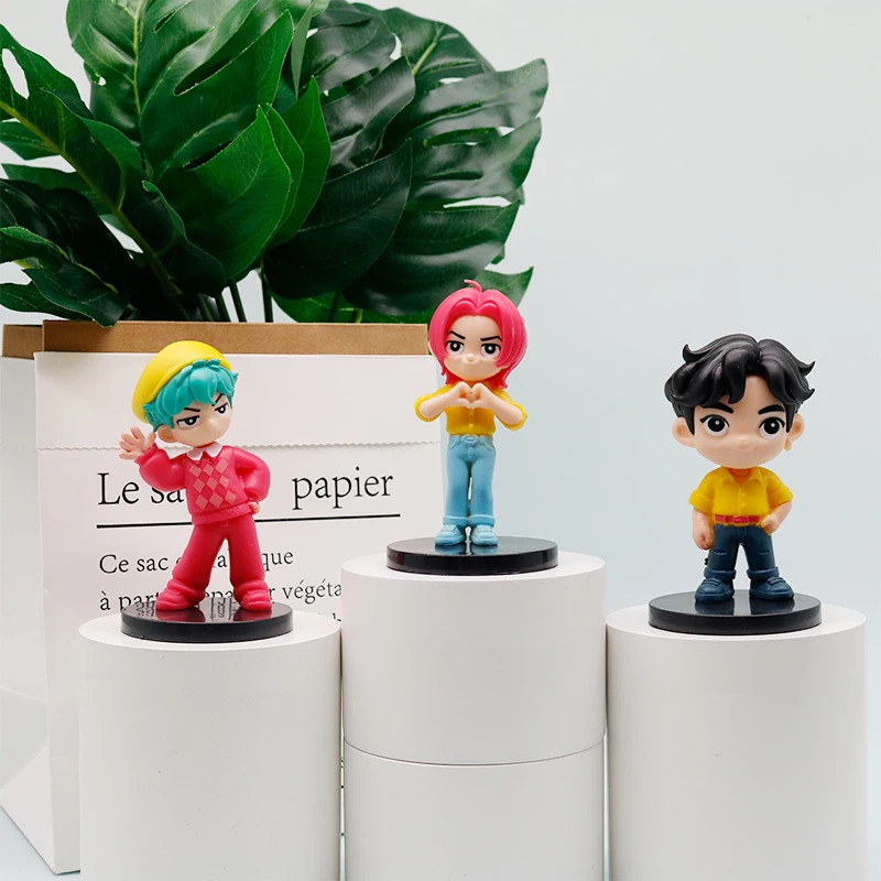 جديد حار أنيمي الشكل K-pop شيطان الصيادين Kawaii بنين بنات هدايا للأطفال المشجعين هالوين عيد الميلاد الشكل الهدايا الزخرفية