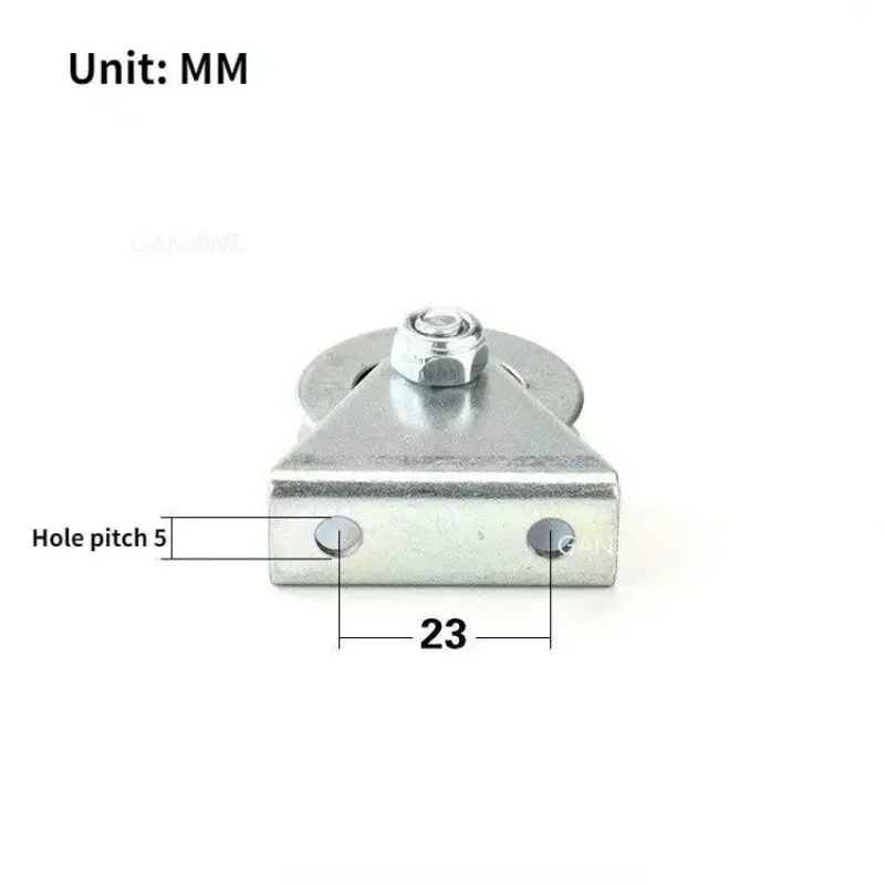 6*33*8mm Mechanical Guide Pulley with Groove U-groove Bearing Steel Track Wheel Weaving Machine Sheave