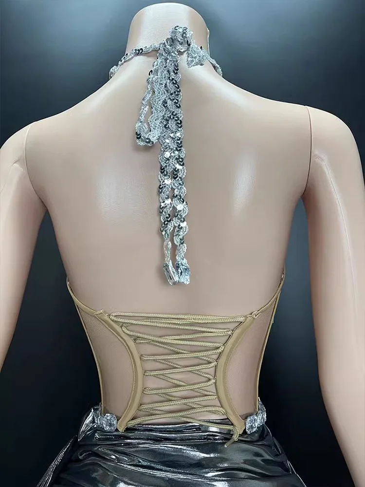 Alta qualidade quente diamante sexy envoltório peito irregular envoltório nádegas vestido 2024 nova moda roupas femininas personalizadas