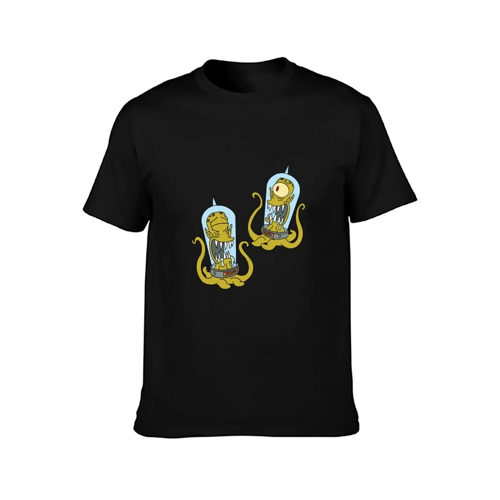 Kang and Kodos Treehouse of Horror T-Shirt man t shirt affliction shirts summer clothes sweat shirts, men