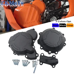 Clutch Guard Water Pump Cover Ignition Protector For KTM Husqvarna SX XC EXC XCW TPI 250 300 TC TE TX Motocross Engine Accessory