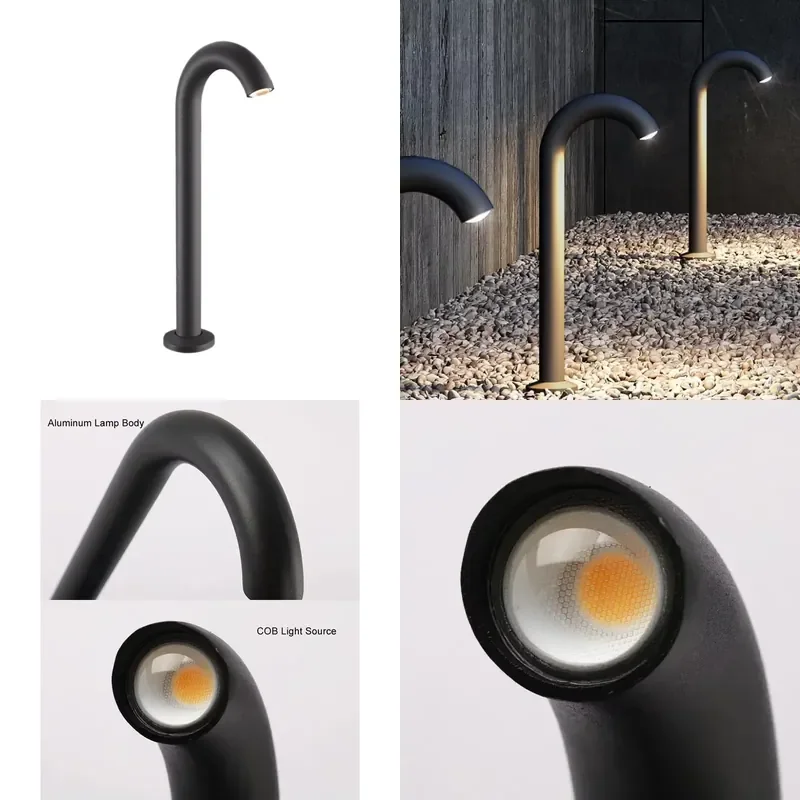 LED Landscape Light Outdoor Garden Path Light 2700K-3500K CCT IP54 Waterproof Yard Lighting for Walkway Lawn Decor