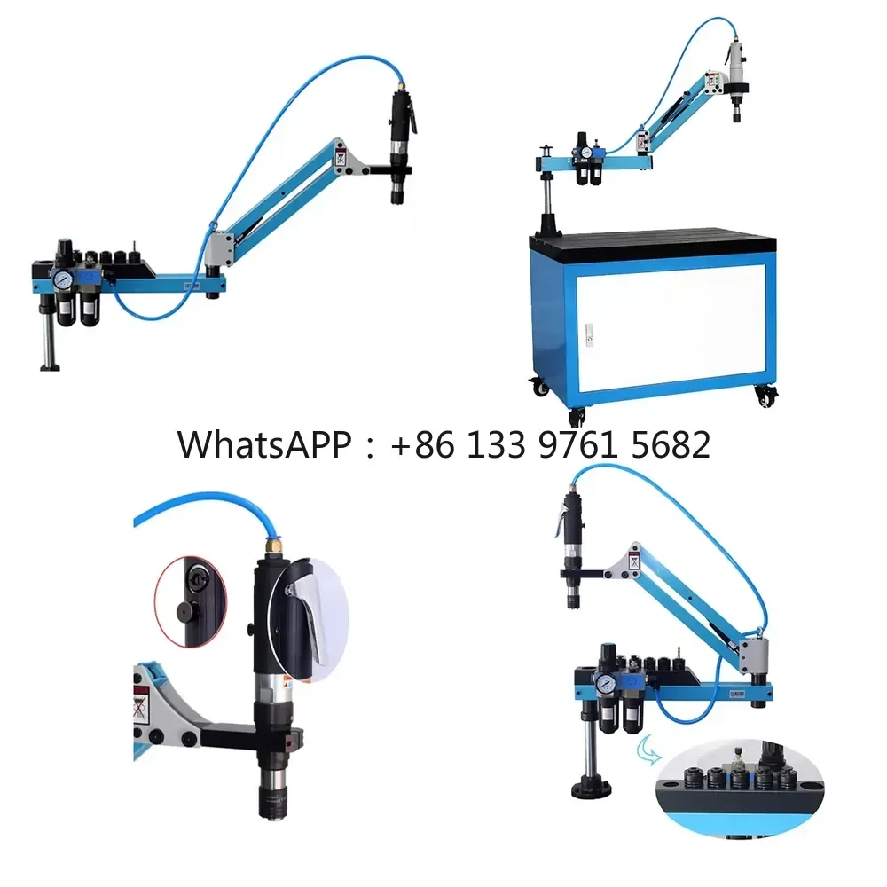 WSQ CNC Pneumatic Tapping Machine High Speed Thread Cutting Machine Cheap Price Pneumatic Tapping Machine