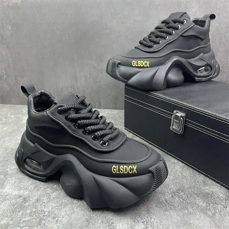 

Men's Sneakers Fashion Designer Casual Shoes Luxury Height Increased Sport Shoes for Men Platform Training Shoes Tenis Masculino