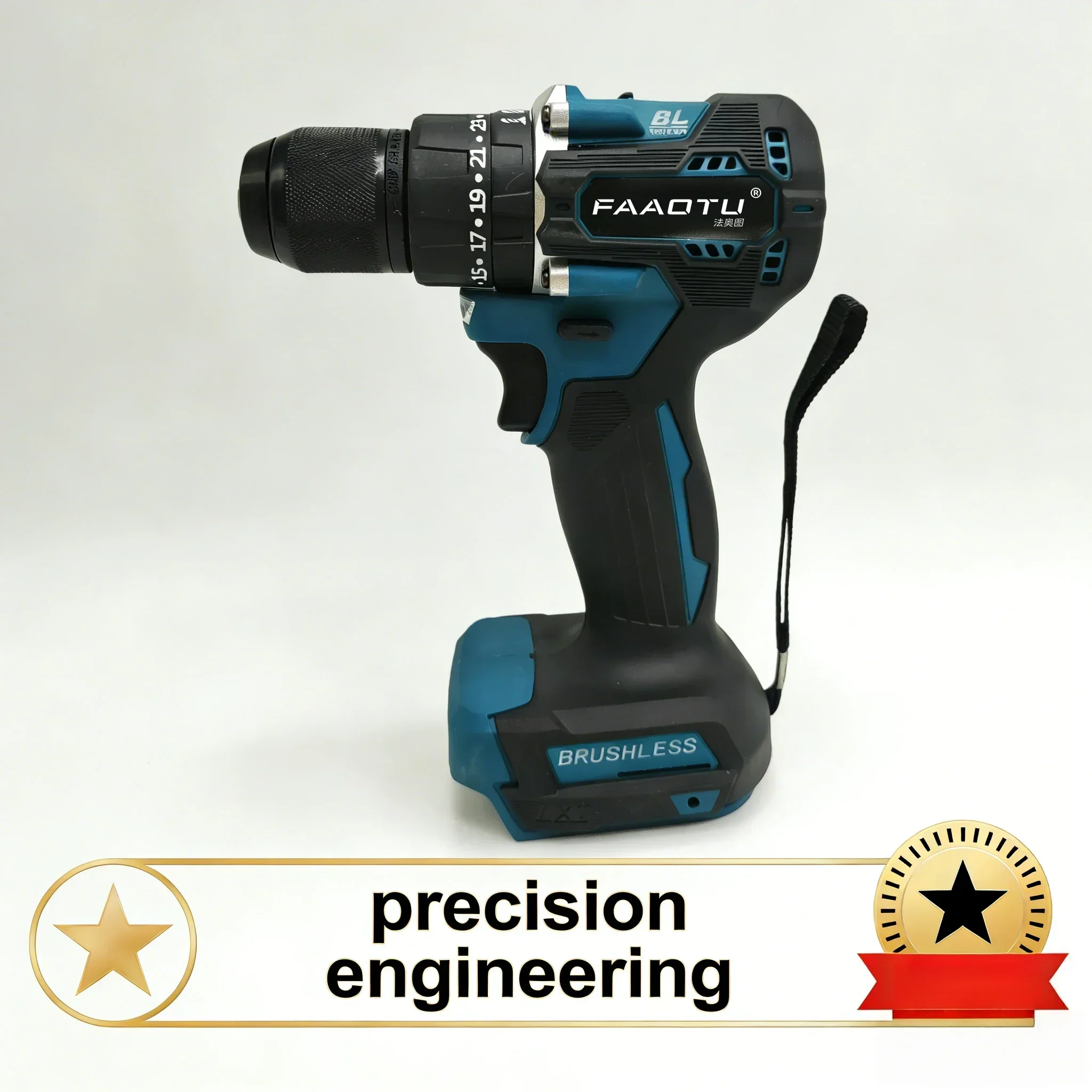 FAAOTU  Electric Drill 487-10mm - MT Level Quality, Multi-Functional for Wood/Metal/Concrete Compatible with MT batteries
