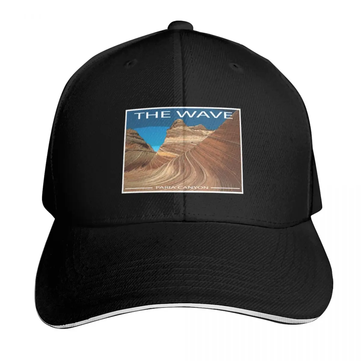 The Wave, Paria Canyon Baseball Cap Gift for Him Her Casual Daily Wear Quick Dry Performance