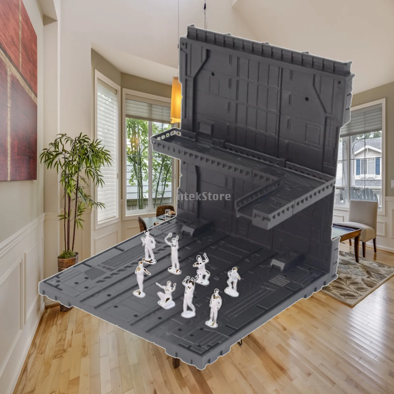 Interlocking Display Base Universal Tabletop Centerpiece Model Display Stand