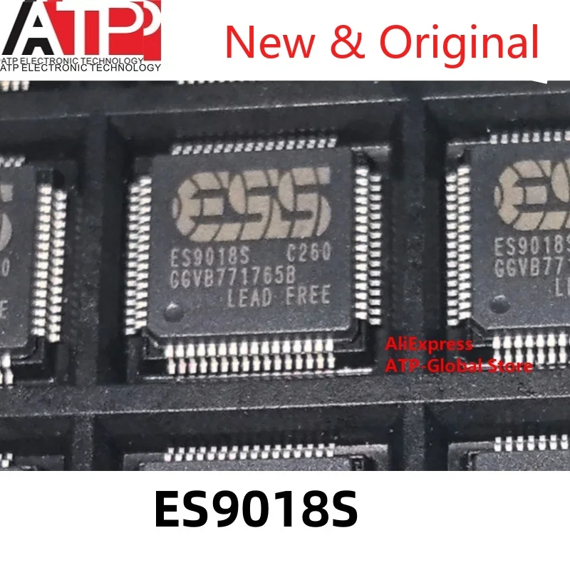 1PCS ES9018S Audio chip QFP64 Original inventory of integrated chip IC