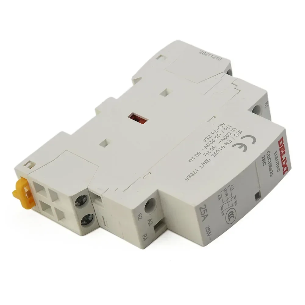 

Testing Equipment AC Contactor Air Type Relay 1PC 2 Poles/4 Poles 25A Rated Current 2NO/2NC/1NO+1NC/4NO/2NO+2NC