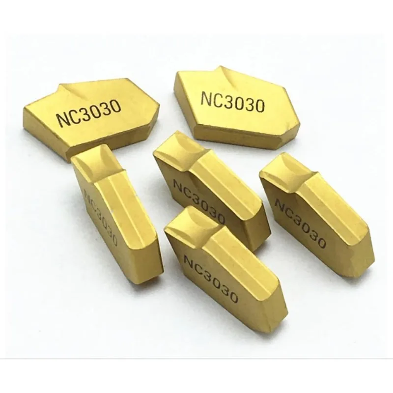 Weiyi 10pcs Sp400 Nc3020 Nc3030 Pc9030 Grooving And Cutting Tools Carbide Foreign Trade Blades