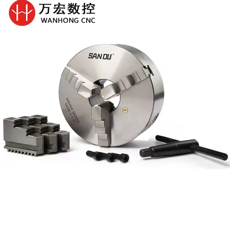 ملحقات أدوات الآلة، ظرف مخرطة ذات 3 فك ذاتية التمركز