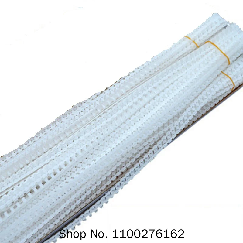 100/50PCS Plastic Empty Chain Belt Screw Tape Empty Screw Band for Auto Feed Screwdriver Tape Empty Strips 50 Holes