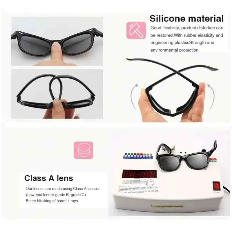 Lunettes de soleil polarisées pour bébé avec sangle, Protection UV400, lunettes de soleil pour nourrissons et tout-petits de 0 à 24 mois