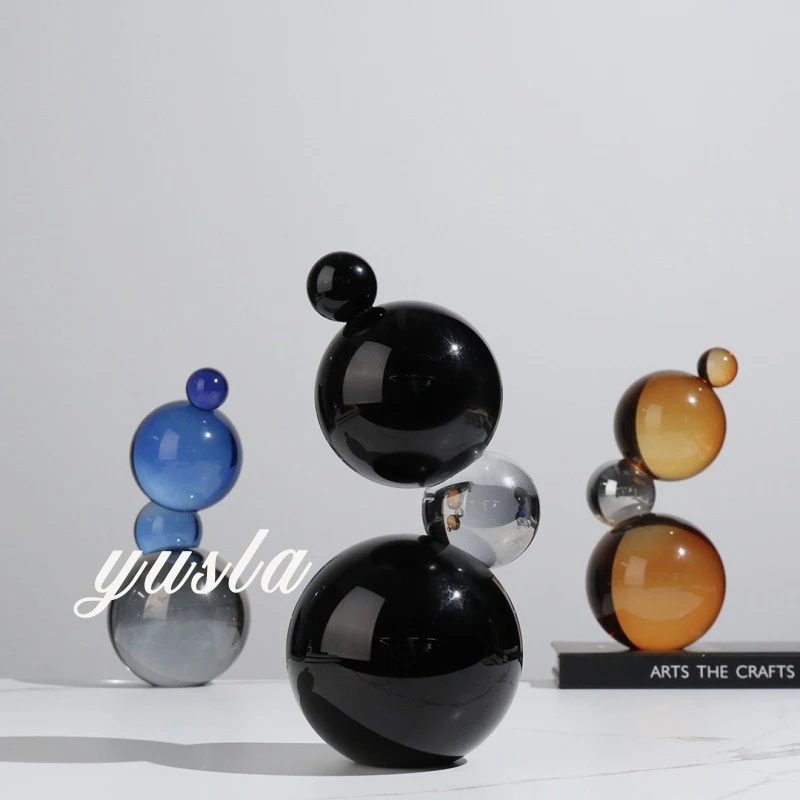 Cartoon cute living room TV cabinet decorations, children's room, villa dining room cabinet