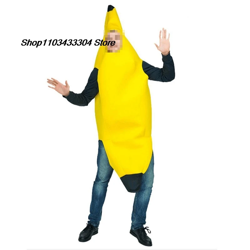 Carnaval Kleding Mannen Cosplay Volwassen Fancy Dress Grappige Sexy Banaan Kostuum Nieuwigheid Halloween Kerst Carnaval Party Decoraties