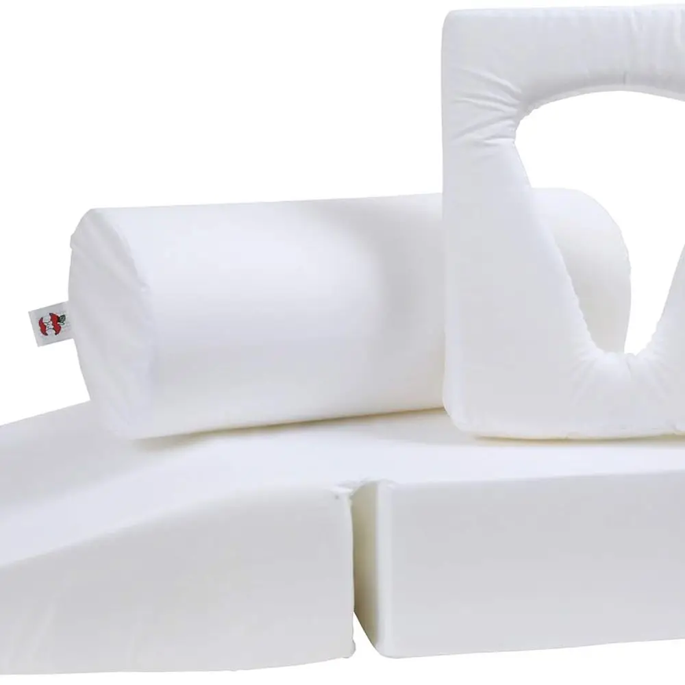 ผ้าฝ้ายสีขาว M.A.T. ฝาครอบระบบกำหนดตำแหน่งร่างกาย