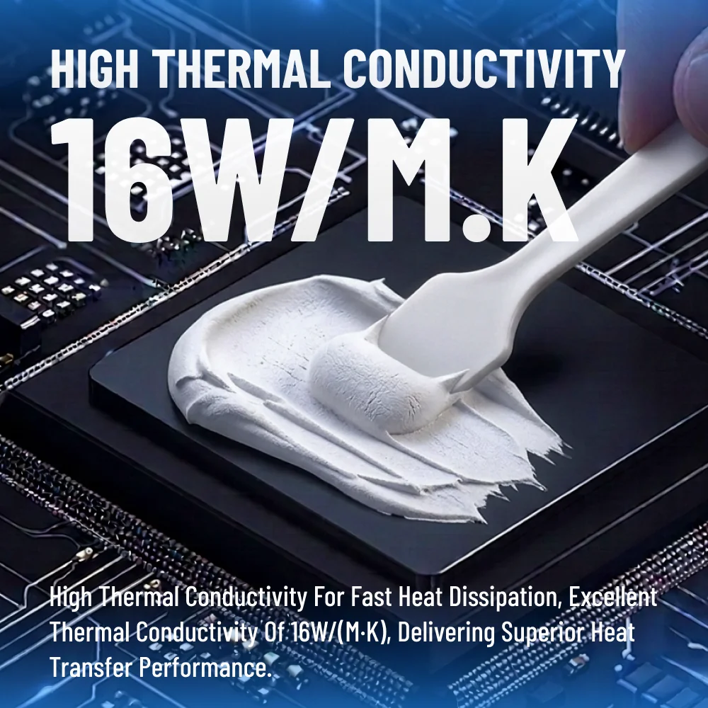 50g 100g Thermal Putty Fehonda LTP65 16W/Mk Liquid Thermal Pad for GPU Putty Thermal for CPU Heatsink PC Gaming Laptop Cooling