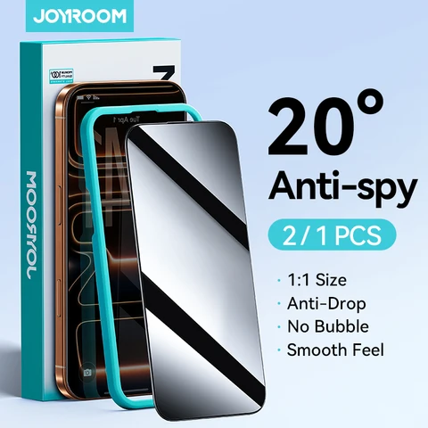 Антишпионское защитное стекло Joyroom для iPhone 14/15/16/17 Pro Max