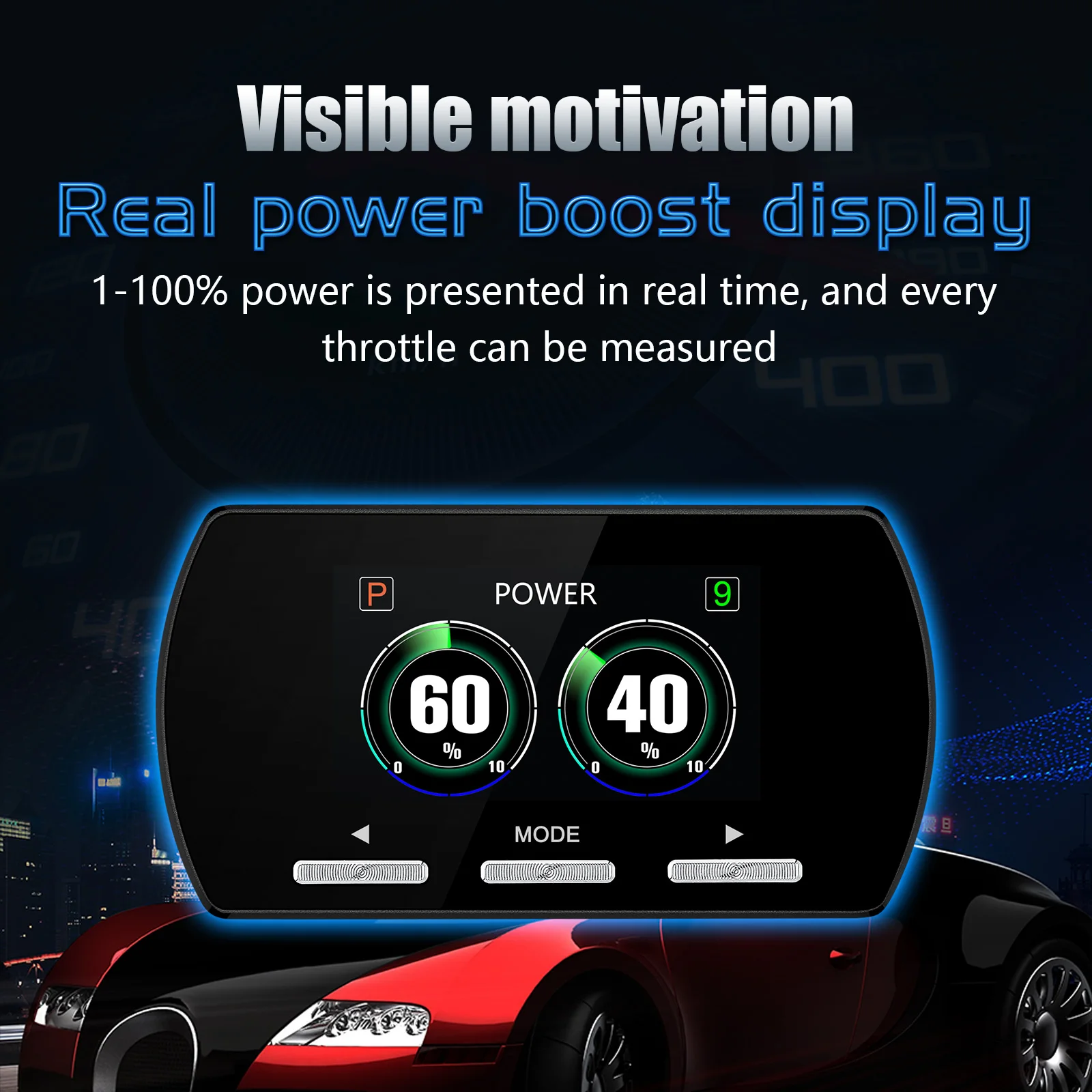 Car Electronic Throttle Controller with 11 Modes Car Pedal Booster Car Throttle Response Controller Racing Customized