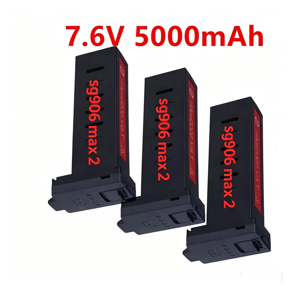 Original Battery For SG906 Max2 7.4V 7.6v 5000mAh Lipo Battery Accessories SG906max2 Battery