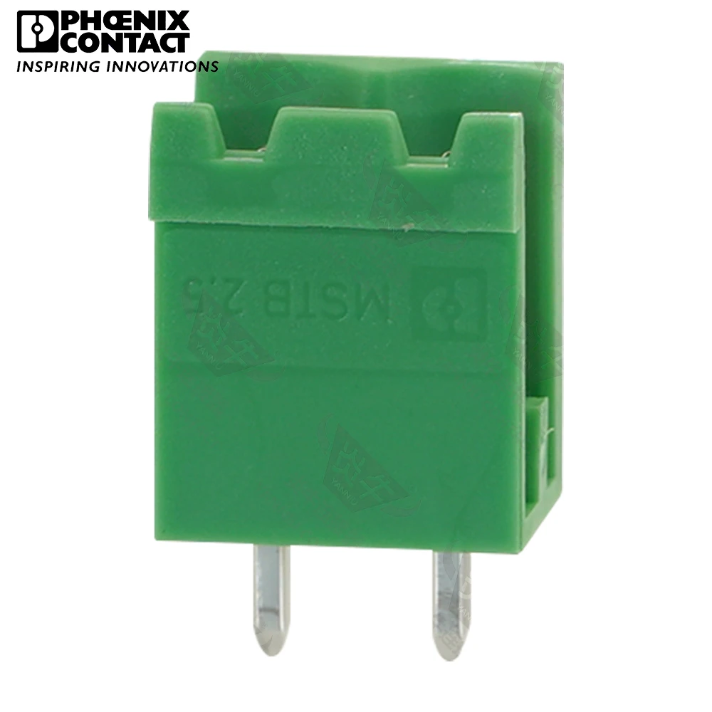 

5.0mm Original Genuine Phoenix Contact Connector PCB Pluggable PLUG-IN Terminal Block 2 Pin MSTBV 2.5 G 5.0 1753437 12A 320V