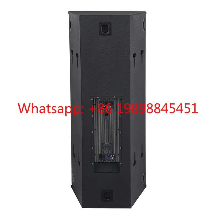 Professional Audio Speaker Sound System with DSP Amplifier Module  T-153-DWP Dual 15 Inch Outdoor Active Full Rang