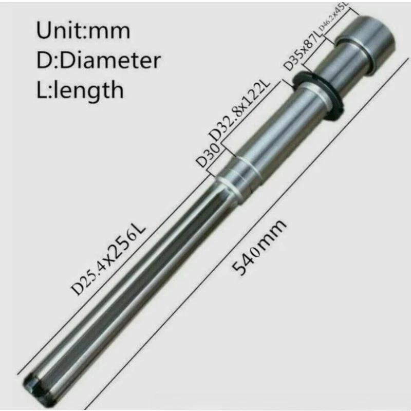

1PC R8 Vertical Mill Part For Bridgeport Milling Machine Shaft Spindle Taiwan Rocker