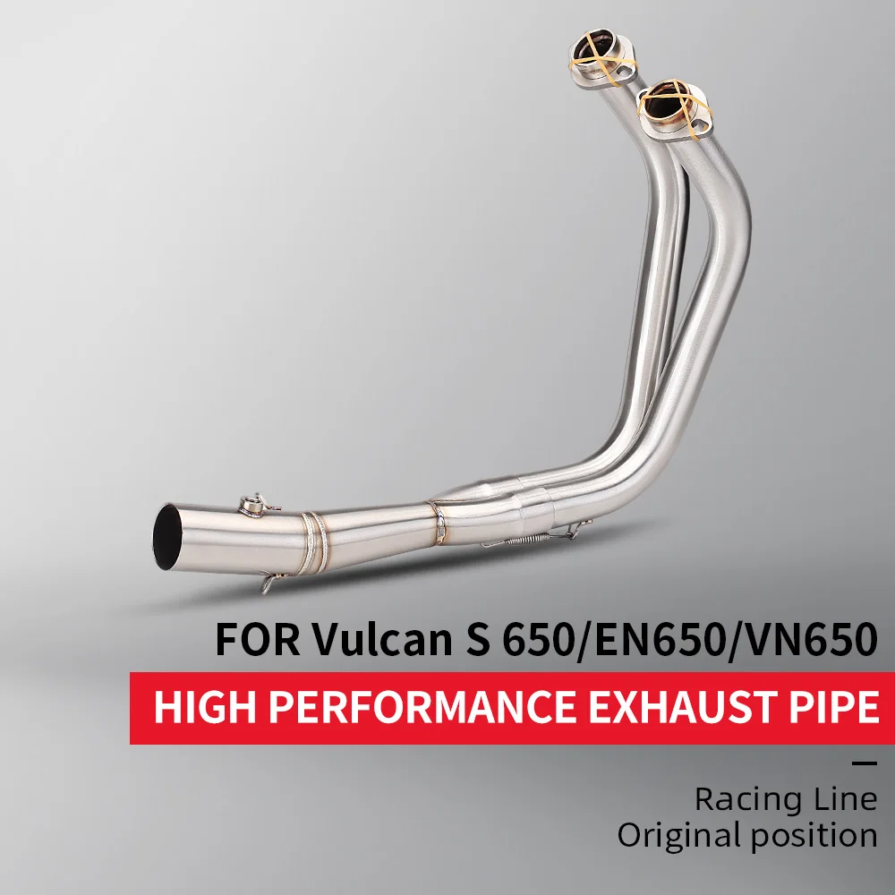 

Suitable for Vulcan s650 exhaust system, complete exhaust pipe, stainless steel modified tail exhaust pipe