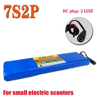 24v 6600mah 7s2p 18650 lithium-ion rechargeable battery 29.4v 6600mah battery pack