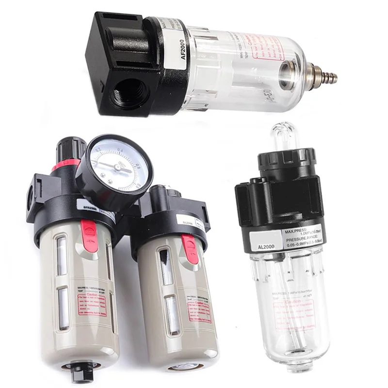 Two-piece BFC AFC Air Pneumatic Pressure Regulator AF2000 Filter Air Oil-water Separator BF3000 4000 Oil Mist Device BL AL2000
