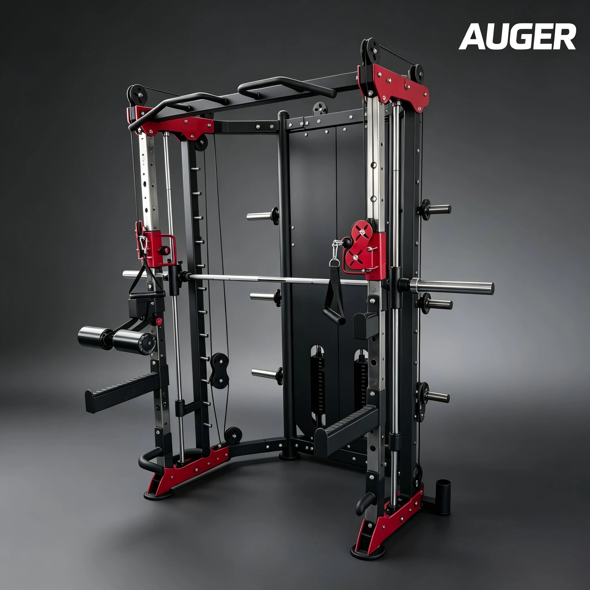 Home Gym With Smith Machine - Commercial All in One Smith Machine