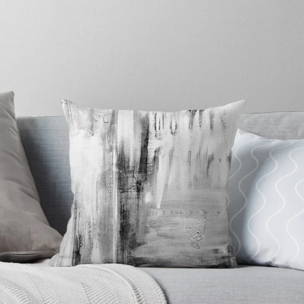 

Minimal design Black and white abstract Throw Pillow pillows decor home Pillow Cases Decorative Pillow