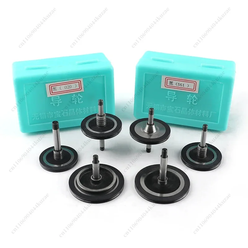 Black Gemstone Guide Roller OD32×49mm, Wear Resistant Pulley for WEDM Wire Cut EDM Equipment