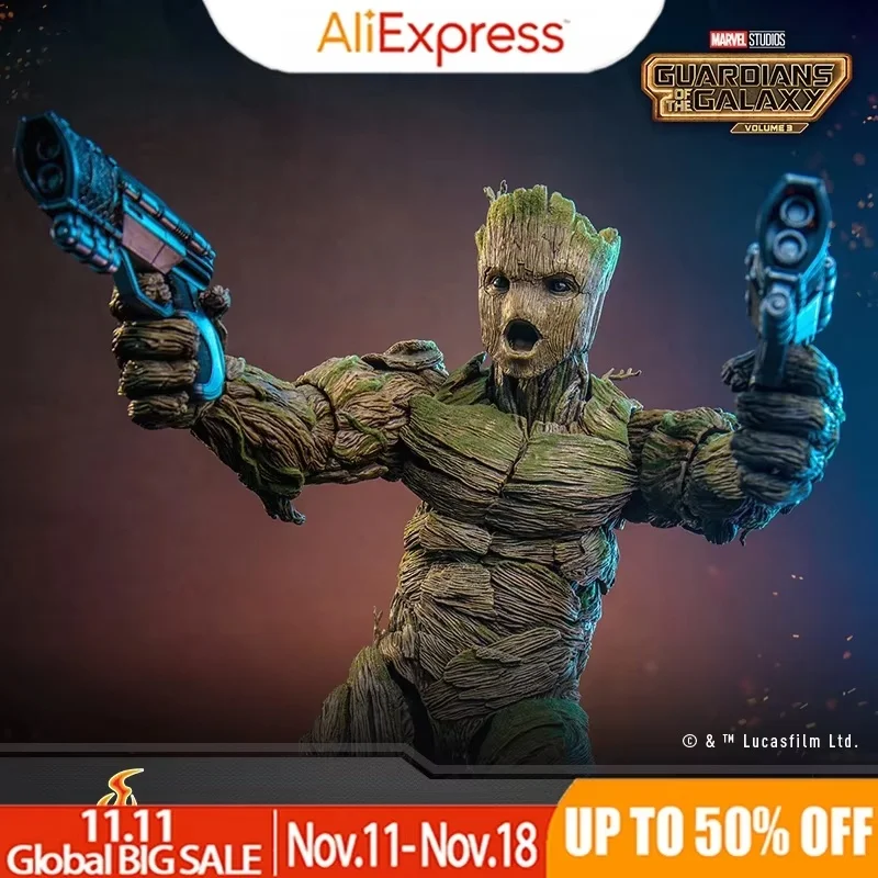 Hottoys Guardians Of The Galaxy 3 Groote 1:6 Proportion Reserve Action Figure Soldier Manual Exquisite Workmanship Good Toys